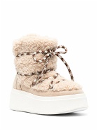 ASH - Moboo Faux-shearling Ankle Boots