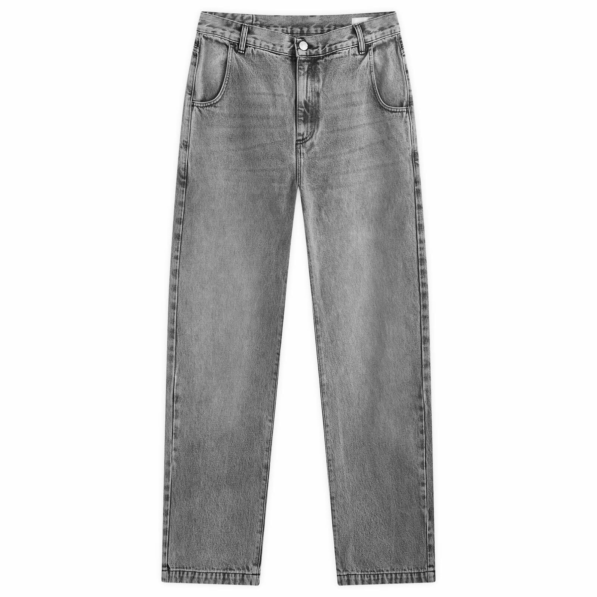 mfpen Men's Regular Jeans in Washed Grey mfpen