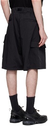 Y-3 Black Belted Shorts