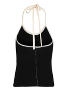 Sunnei Halterneck Black Top