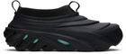 Crocs Black Echo Storm Heel Dip Loafers