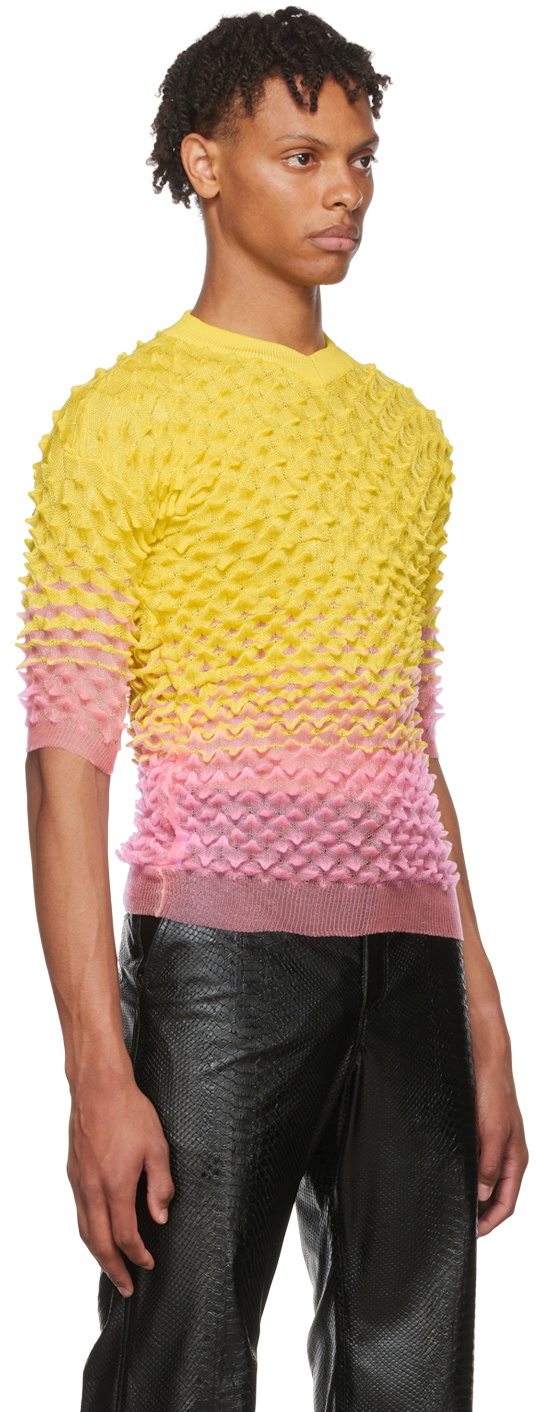 Chet Lo SSENSE Exclusive Yellow Sunshine Shirt