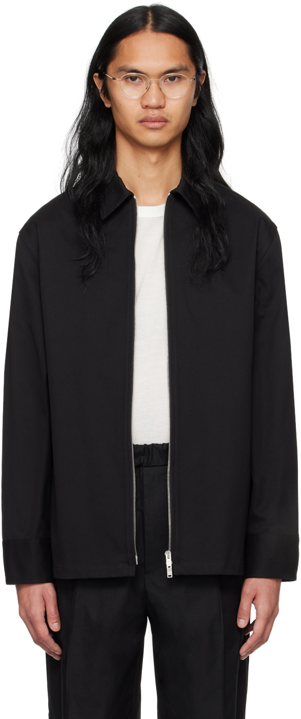 Jil Sander Black Zip Shirt Jil Sander