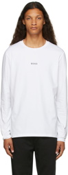 Boss White Tchark 1 Long Sleeve T-Shirt