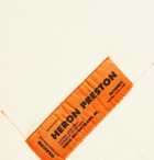 Heron Preston - Logo-Appliquéd Cotton-Blend Jersey T-Shirt - Neutrals