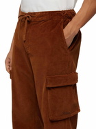MC2 Saint Barth Camel Corduroy Cargo Pants Goldeck