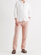 ORLEBAR BROWN - Griffon Linen Trousers - Pink