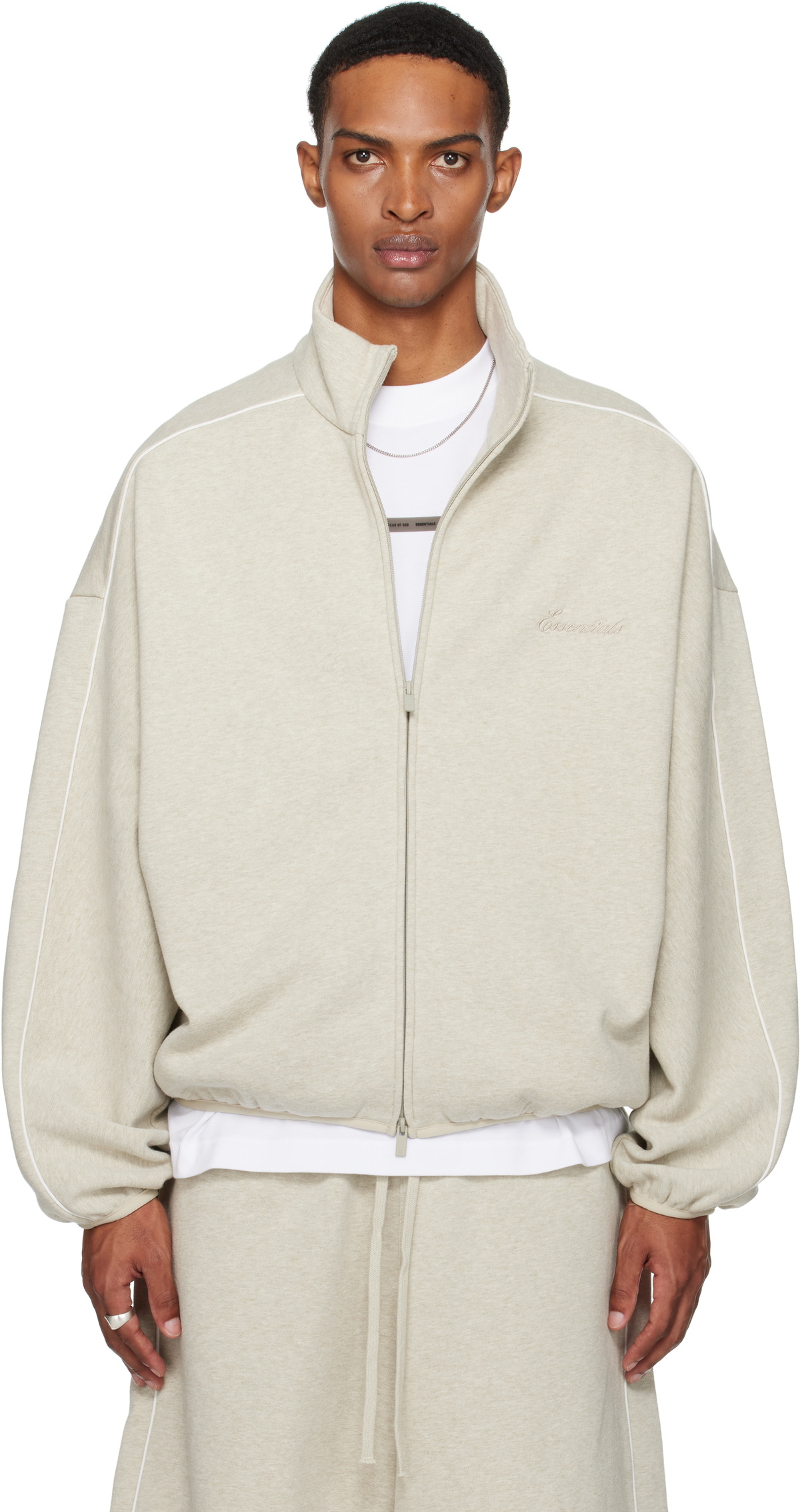 Fear Of God Essentials Heavy Fleece Crewneck Black