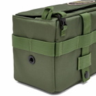 END. x Helinox ‘Fly Fishing’ Tactical Table Side Storage S in Chive 