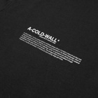 A-COLD-WALL* Long Sleeve Mission Statement Tee