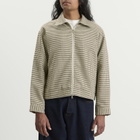 END. x Ronning Men's Casual Jacket in Dogtooth Green