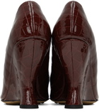 Bottega Veneta Burgundy Punta Pump Heels