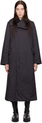 Y-3 Black Padded Coat