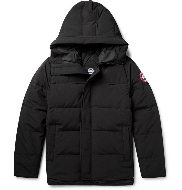 Photo: Canada Goose - Macmillan Quilted Shell Hooded Down Parka - Men - Black