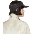 Prada Black Nylon Visor