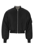 VTMNTS Black Nylon Padded Bomber Jacket