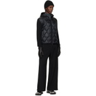 Moncler Black Archivio Cardigan Down Jacket