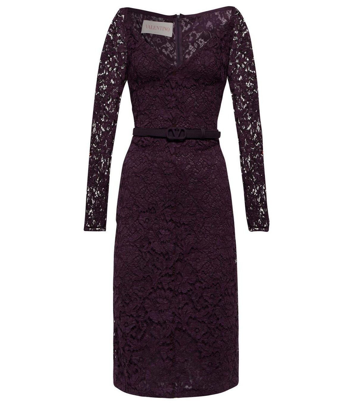 Valentino Floral lace midi dress Valentino