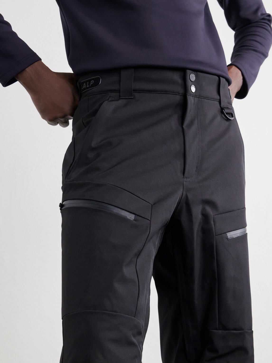 Fusalp - Sidyo Straight-Leg Paneled Padded Ski Pants - Black