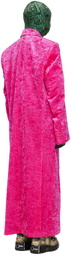 VETEMENTS Pink Button Up Coat