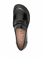 LOEWE - Terra Leather Loafers