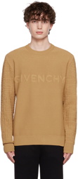 Givenchy Tan Viscose Sweater
