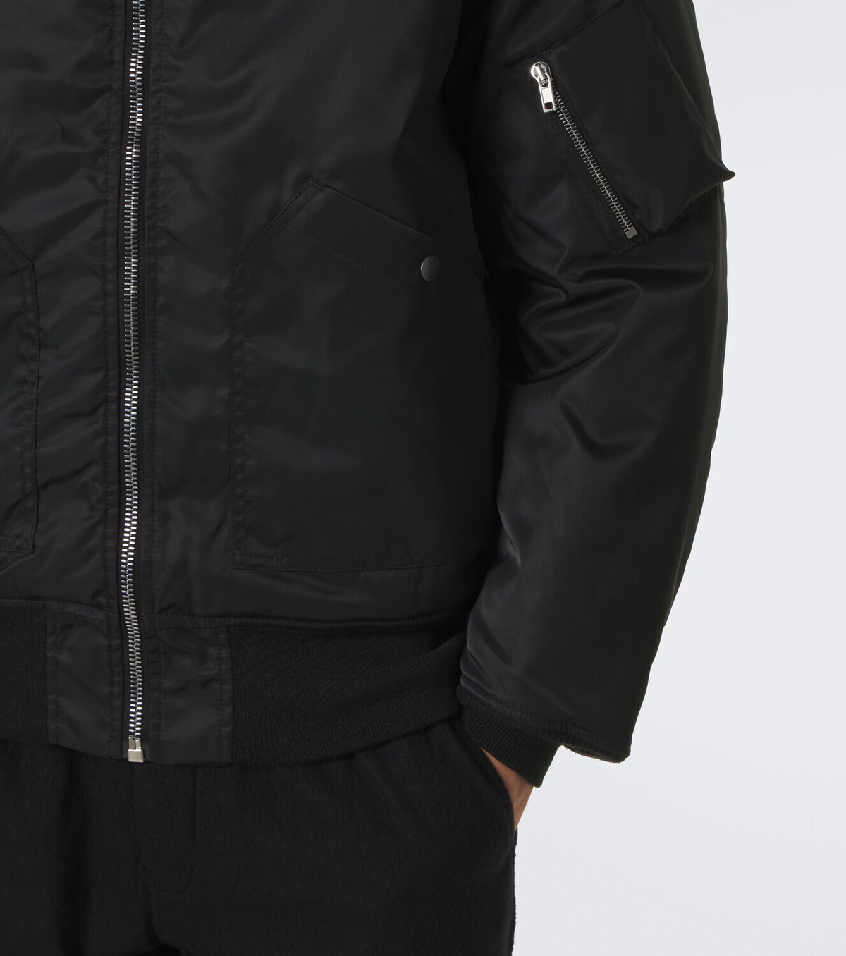 Rick Owens DRKSHDW Flyers twill blouson jacket