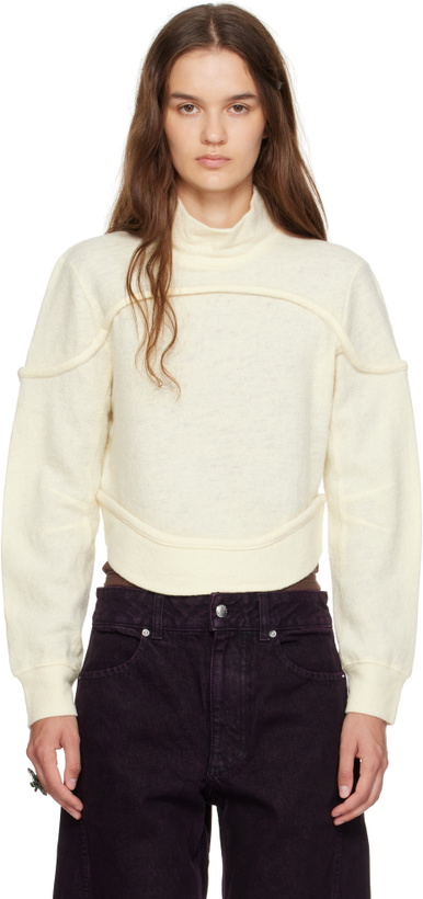 Photo: Eckhaus Latta Beige Pallas Turtleneck