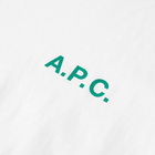 A.P.C. Men's A.P.C Mike Logo T-Shirt in White