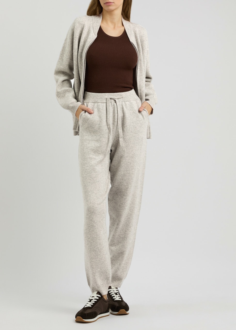 Aexae Cashmere-blend Sweatpants Grey