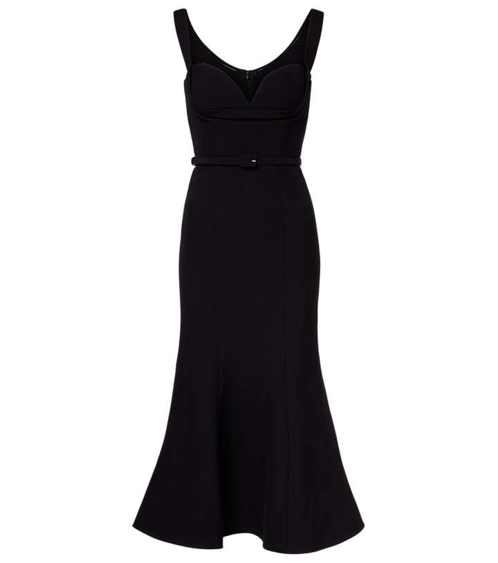 Photo: Roland Mouret Belted corset dress