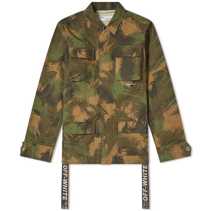 Photo: Off-White Paintbrush Field Jacket