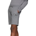 Moncler Grey Logo Shorts