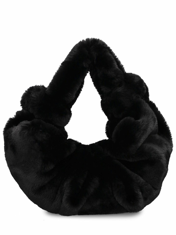 Photo: SIMON MILLER - Large Lopsy Faux Fur Shoulder Bag