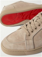Christian Louboutin - Rantulow Suede Sneakers - Neutrals