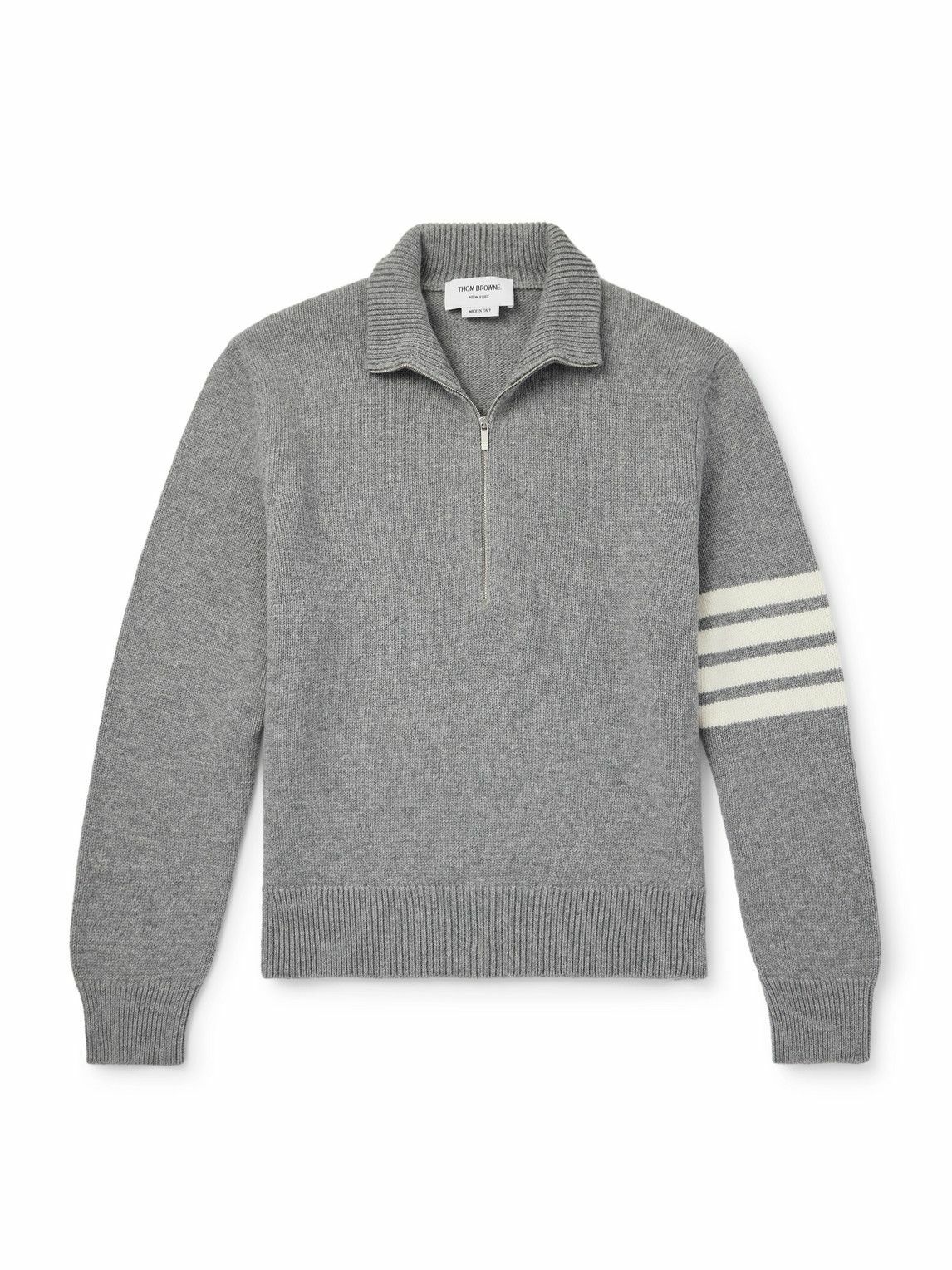 Thom Browne textured Rugby Stripe Sweater Thom Browne