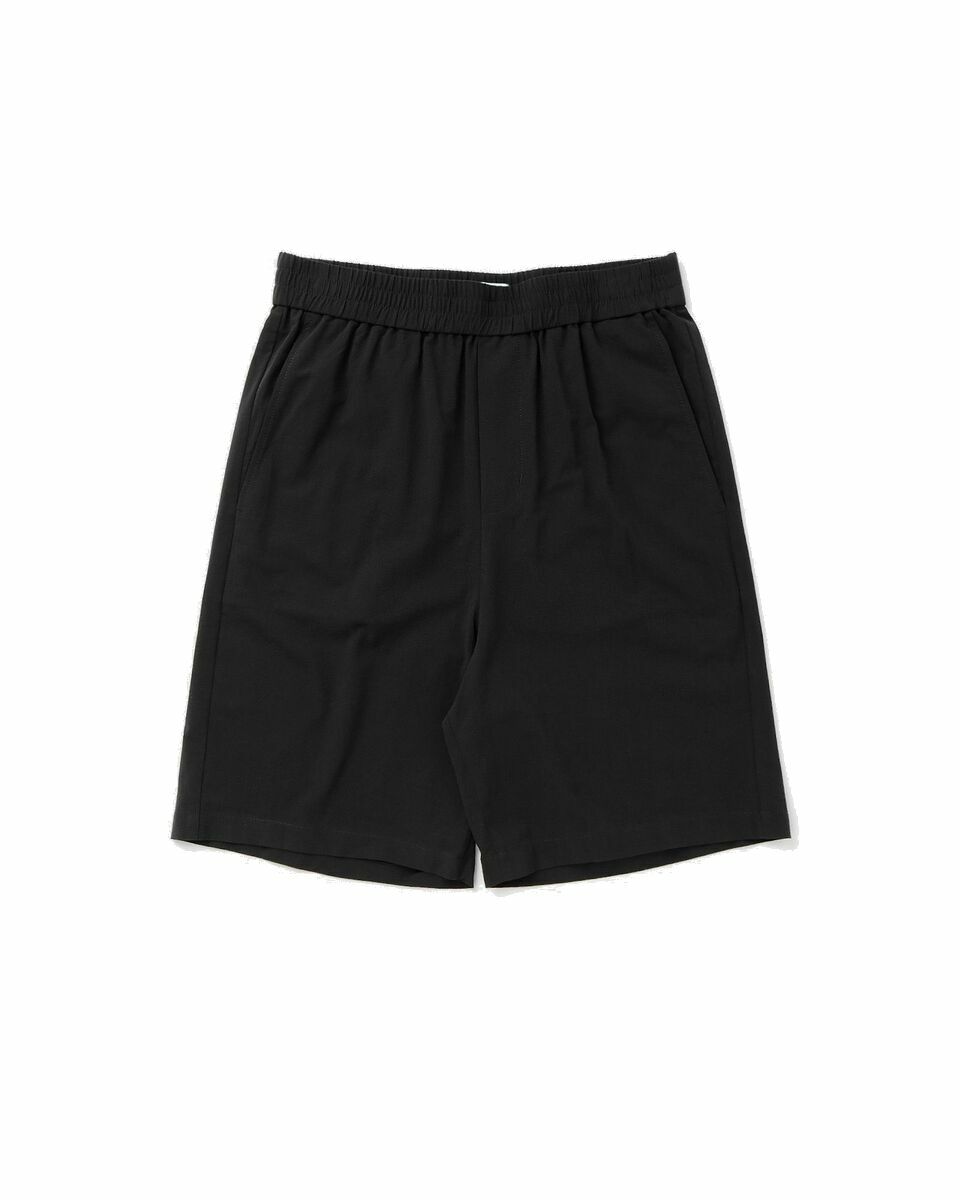 Photo: Ami Paris Elasticated Waist Bermuda Black - Mens - Casual Shorts