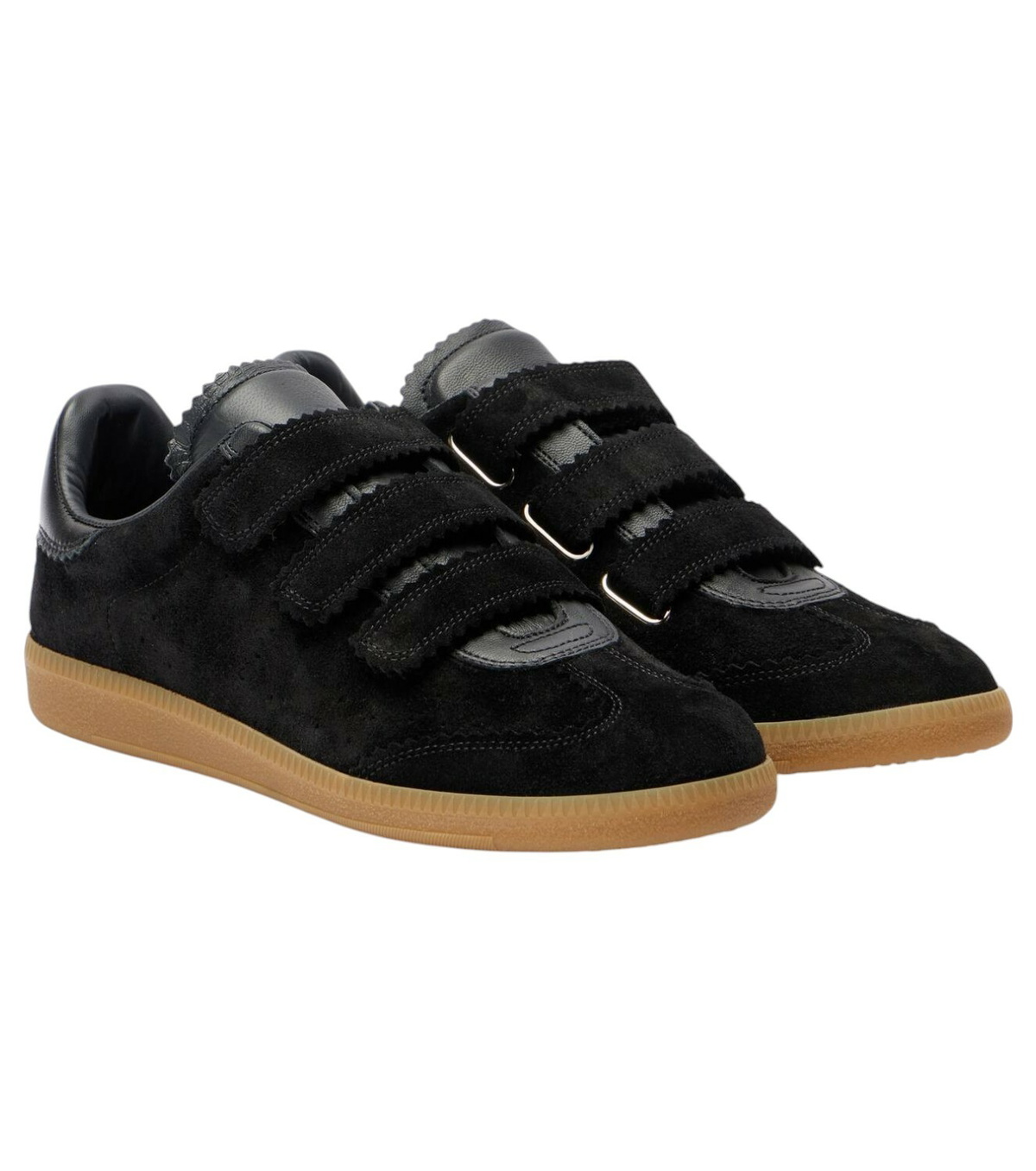ISABEL MARANT｜SNEAKERS (suede Logo sneakers (BK0008HA B Beth logo suede sneakers in white - Isabel Marant | Mytheresa
