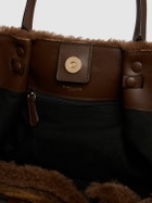 DEMELLIER Midi New York Shearling Tote Bag