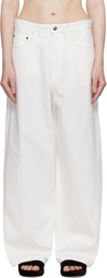 Maria McManus White Massive Jeans