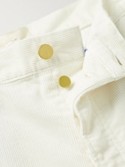 SID MASHBURN - Cotton-Corduroy Trousers - Neutrals