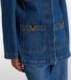Valentino VGold denim field jacket