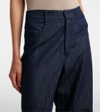 'S Max Mara Mid-rise barrel-leg jeans