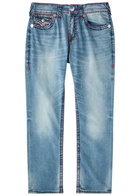 True Religion Ricky Straight-leg Jeans Mid Blu