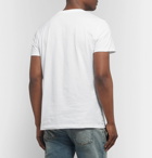 Balmain - Logo-Appliquéd Cotton-Jersey T-Shirt - White