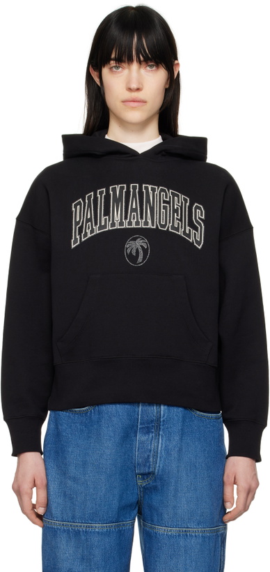 Photo: Palm Angels Black College Hoodie