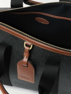 Mulberry - Heritage Day Clipper Small Leather-Trimmed Scotchgrain Weekend Bag
