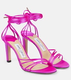 Jimmy Choo - Antia 85 satin sandals