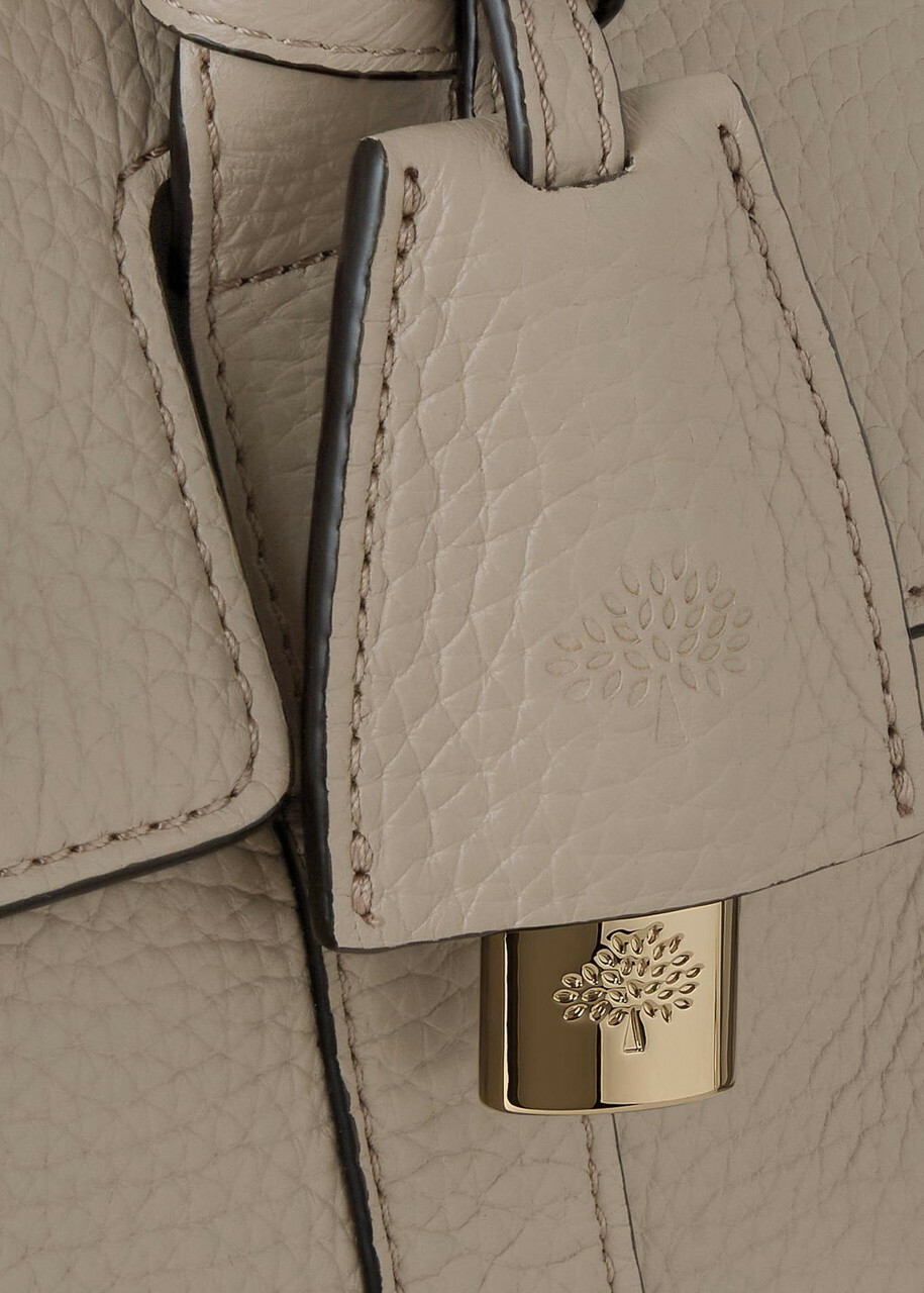 Mulberry Bayswater Grained Leather Cross-body bag - Taupe - One Size