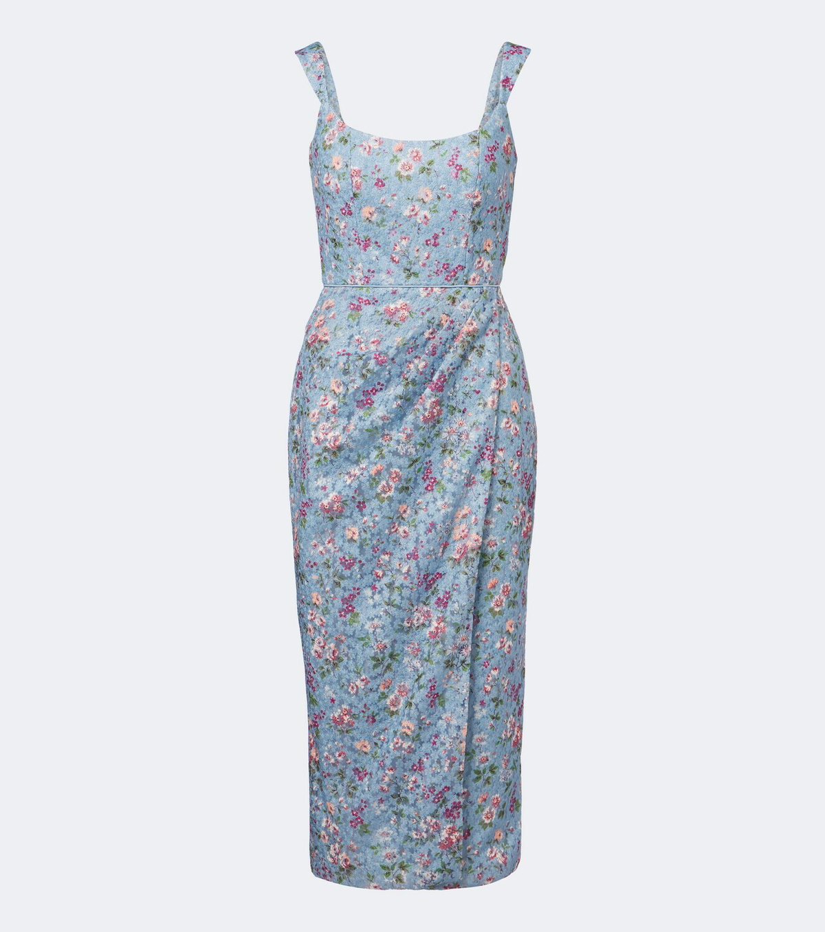 Markarian Marla floral lace bustier dress